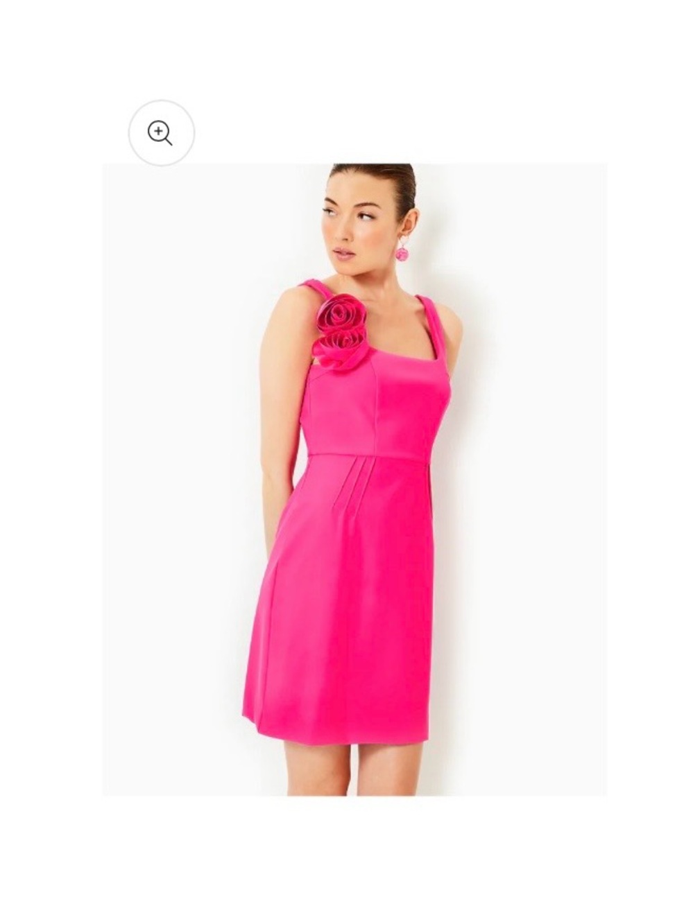 Lilly Pulitzer JADE DRESS, PASSION FRUIT PINK sz 12 NWT